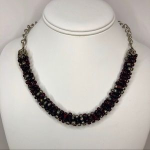 3 for $20 / Vintage Teng Yue Beaded Rope Necklace